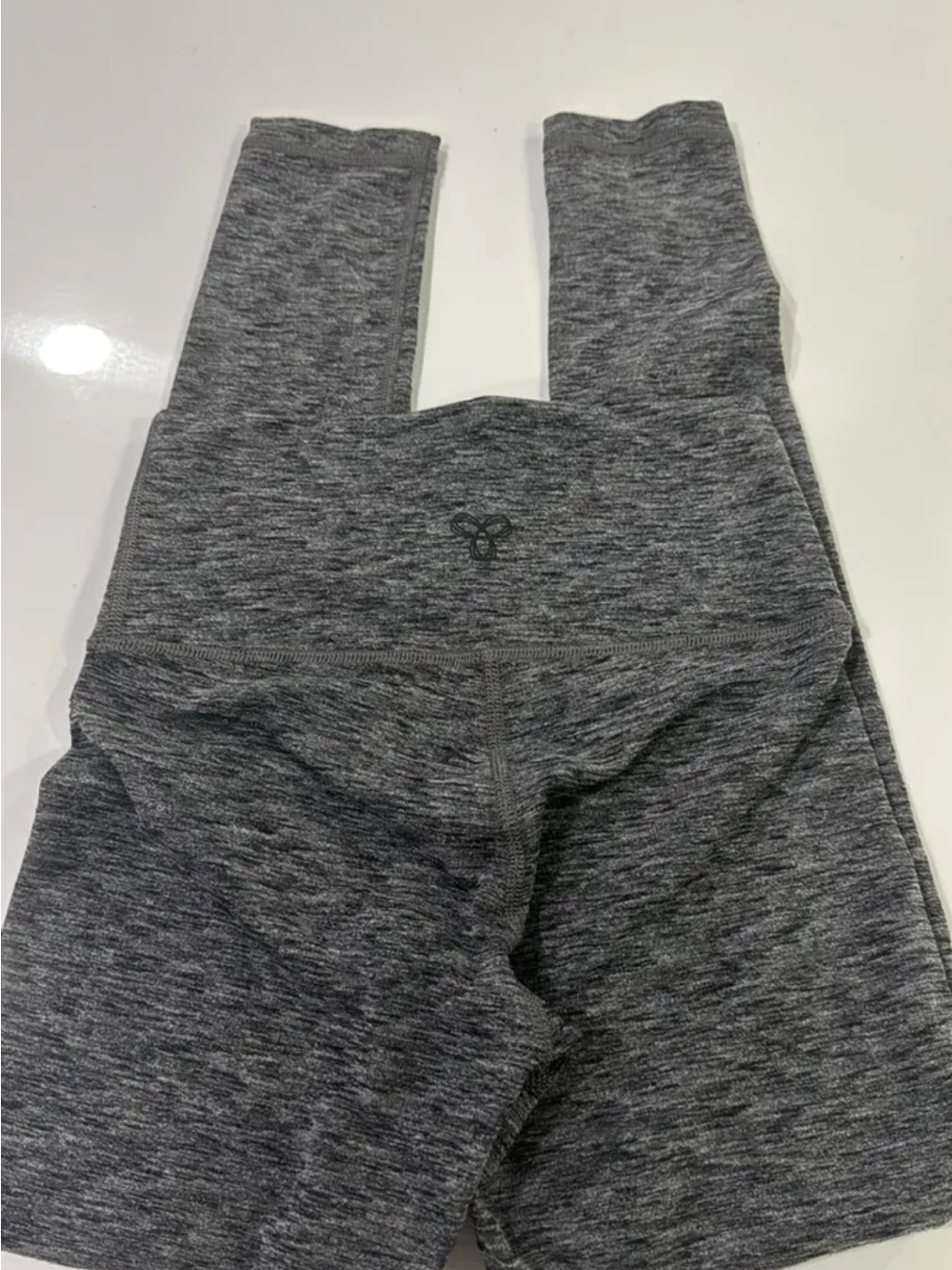 TNA Heathered Charcoal Active Leggings